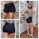 Short jeans escuro