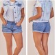 Short Jeans  com bolso porta moedas