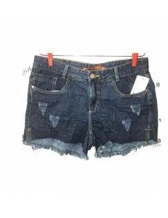 Short jeans Strass lateral