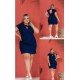 Vestido jeans escuro