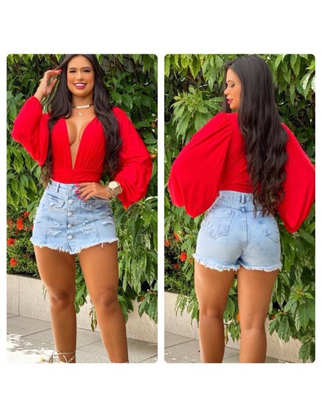 Short-saia jeans lavado