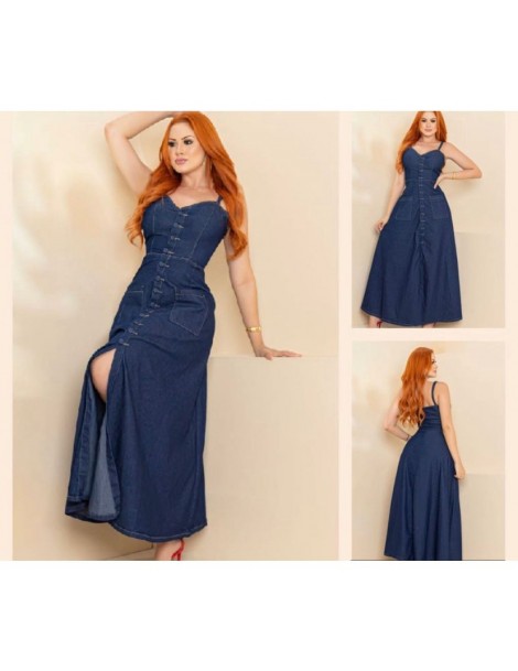 Vestido super Midi jeans azul
