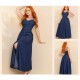 Vestido super Midi jeans azul