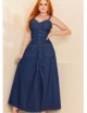 Vestido super Midi jeans azul