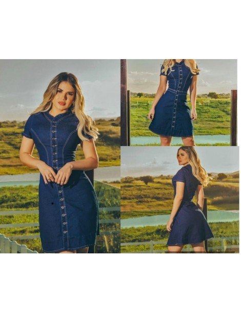 Vestido MIDI jeans azul