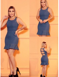 Vestido jeans lavado