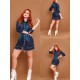 Vestido Chenise em jeans