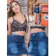 Saia Jeans Lavado