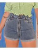 Short jeans lavado Barra dobrada .