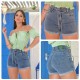 Short jeans lavado Barra dobrada .