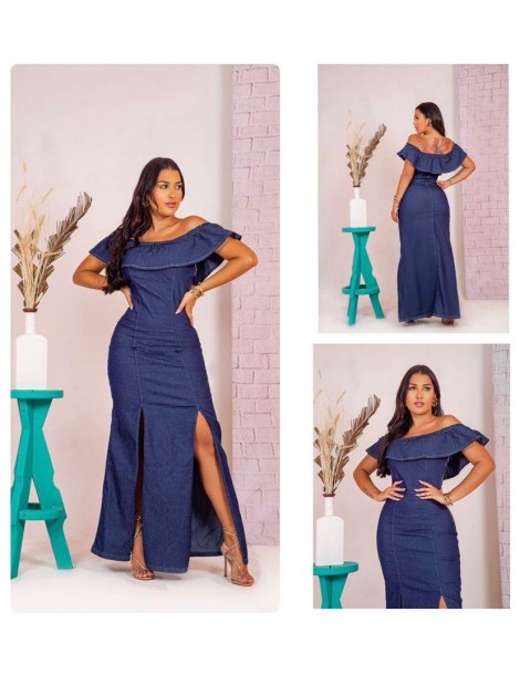 Vestido super Midi jeans azul